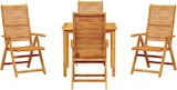 thumbnail of vidaXL Garten Essgruppe 5 pcs Braun Massivholz Akazie