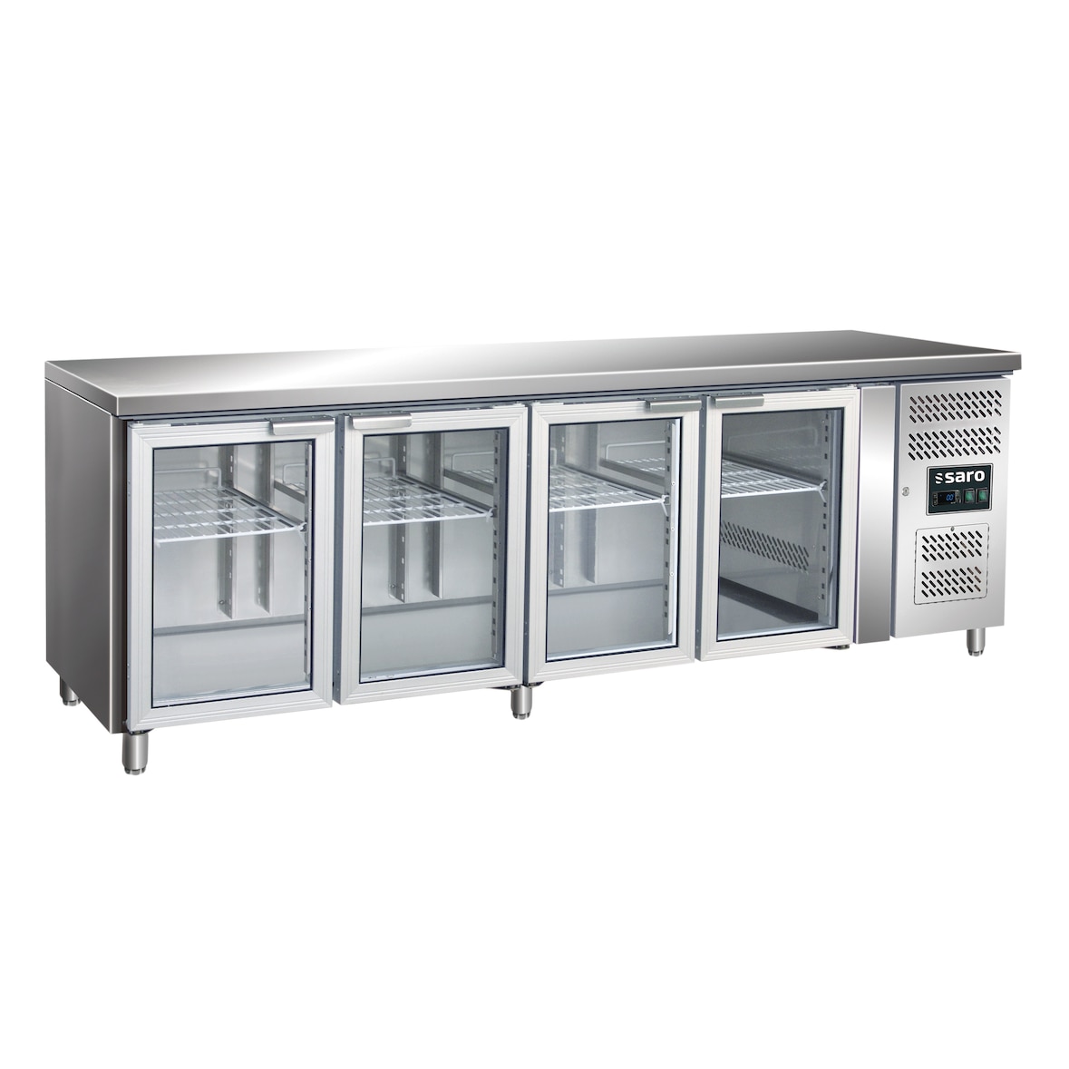 SARO 323 3154 Kühltisch mit Glastür Modell GN 4100 TNG Gastro Profi Restaurant