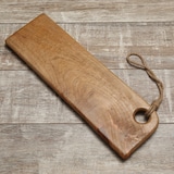thumbnail of Schneidebrett Servierbrett Mangoholz mit Kordel Serviertablett 57,5cm natur