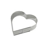 thumbnail of Schneider - Backrahmen "Herz" Edelstahl, verstellbar, 430 - 500 mm, Höhe: 70 mm