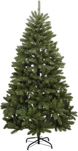thumbnail of vidaXL Künstlicher Weihnachtsbaum Klappbar 300 LEDs & Kugeln 180 cm