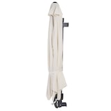 thumbnail of Décoshop26 - Sombrilla de pared para balcón o terraza con mástil inclinable 3m poliéster/aluminio/acero 9kg color crema 04_0005634