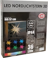 thumbnail of 3D LED Stern zum Hängen Weihnachtsbeleuchtung DIA 57cm Außen IP44