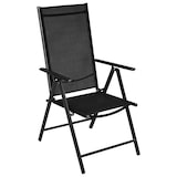 thumbnail of Helloshop26 - Juego de comedor para jardín exterior de 5 piezas de aluminio negro 02_0013699