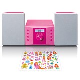thumbnail of Lenco MC-013PK - Stereoanlage mit FM-Radio und CD-Player - Pink