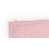 thumbnail of Pinnwand, Korktafel in Pink, 80×40 cm, Holzrahmen – Pink lackiert