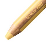 thumbnail of STABILO crayon multi-talents woody 3 in 1 jaune pastel
