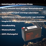 thumbnail of 24V 2x 12V 9,5Ah ES-808  Scooter Elektroroller Blei Akku AGM