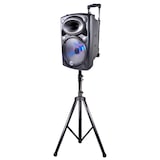 thumbnail of Enceinte Mobile 10" 500W Amplifiée à LEDs + pied