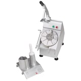 thumbnail of METRO PROFESSIONAL Coupe-légumes GVC1002, Aluminium/Inox, 25,76 x 64,26 x 55,34 cm, 550W, 230V, 290 t/min, incl.5 lames en acier inoxydable, argenté