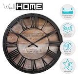 thumbnail of WellHome - Relógio vintage estilo retrô Ø37x8cm