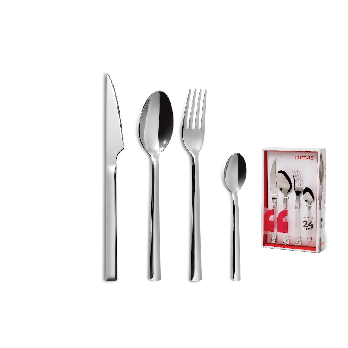 Comas 24 pièces Modèle Alida 18% 2Mm. X 1 Unité