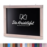 thumbnail of Kreidetafel mit Holzrahmen / Taupe 150x60cm