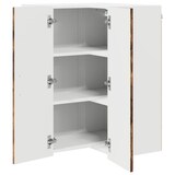 thumbnail of vidaXL Küchenwandschrank mit Regal Geräucherte Eiche 57 x 57 x 80 cm