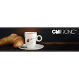 thumbnail of Clatronic ES 3643 Macchina per Caffè Espresso e Cappuccino 15 Bar,  Montalatte, Scaldatazze, 850W, Argento