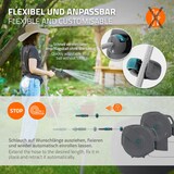 thumbnail of ECD Germany Schlauchaufroller 20+2 m Wand-Schlauchbox RollUp 9 Sprühfunktionen 180° Schwenkbar Automatik Gartenschlauch