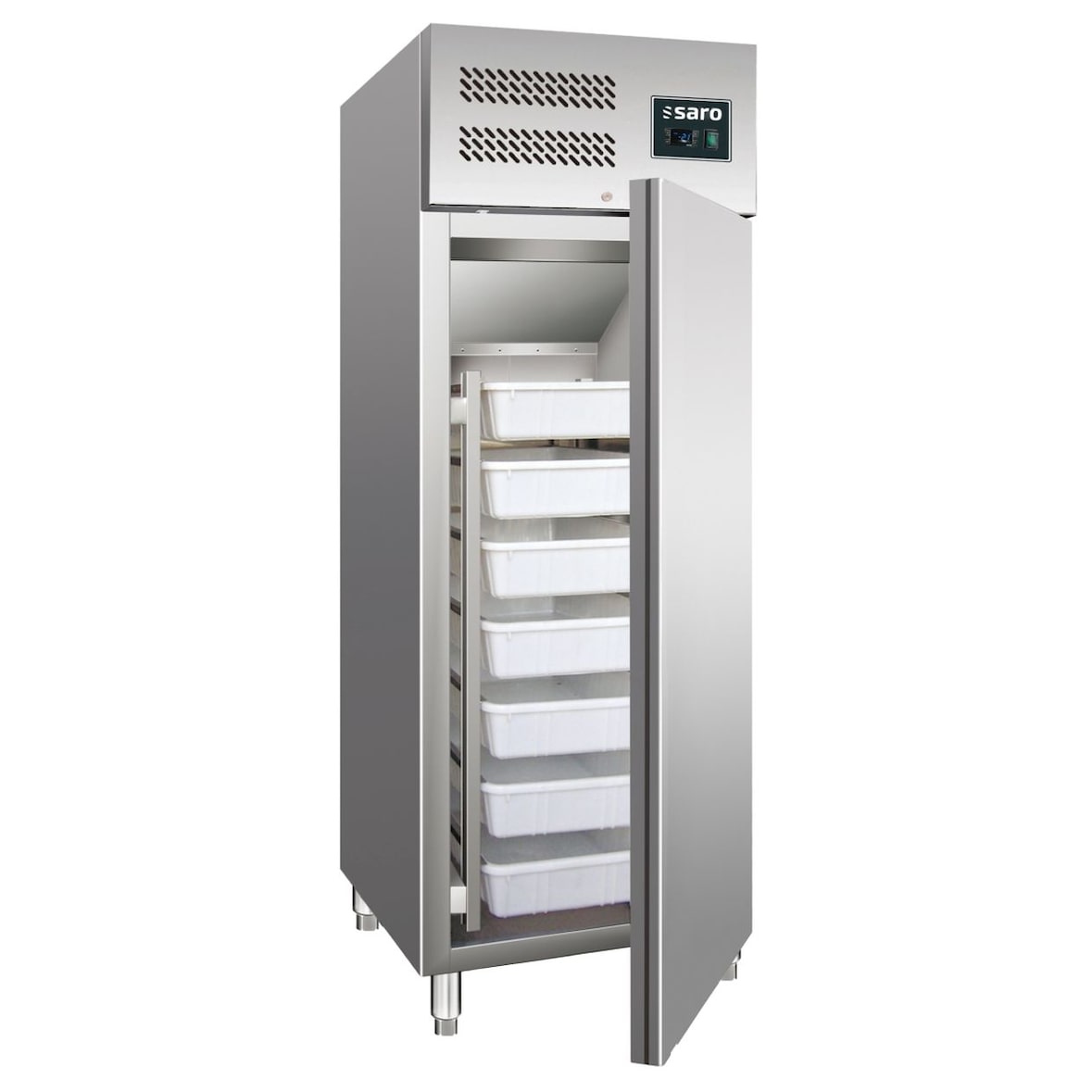 Viskoelkast met circulatieventilator model GN 600 TN, afmetingen: B 680 x D 80 x H 2010
