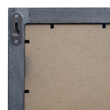 thumbnail of Reclamebord HWC-C51, wandbord krijtbord, 55x34x2cm, hout shabby-look vintage ~ grijsbruin