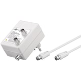 thumbnail of Goobay 67226 Zweigeräte-Antennenverstärker (DVB-T / DVB-T2 / DVB-C), Weiß - zum Anschluss von zwei Empfangsgeräten (TV / Radio)