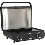 thumbnail of MF - Barbacoa de Gas FLAVO 60 - 3 Quemadores - Plancha y Parrilla de Hierro Fundido - Termómetro - Montaje Rápido - Para 10 Comensales