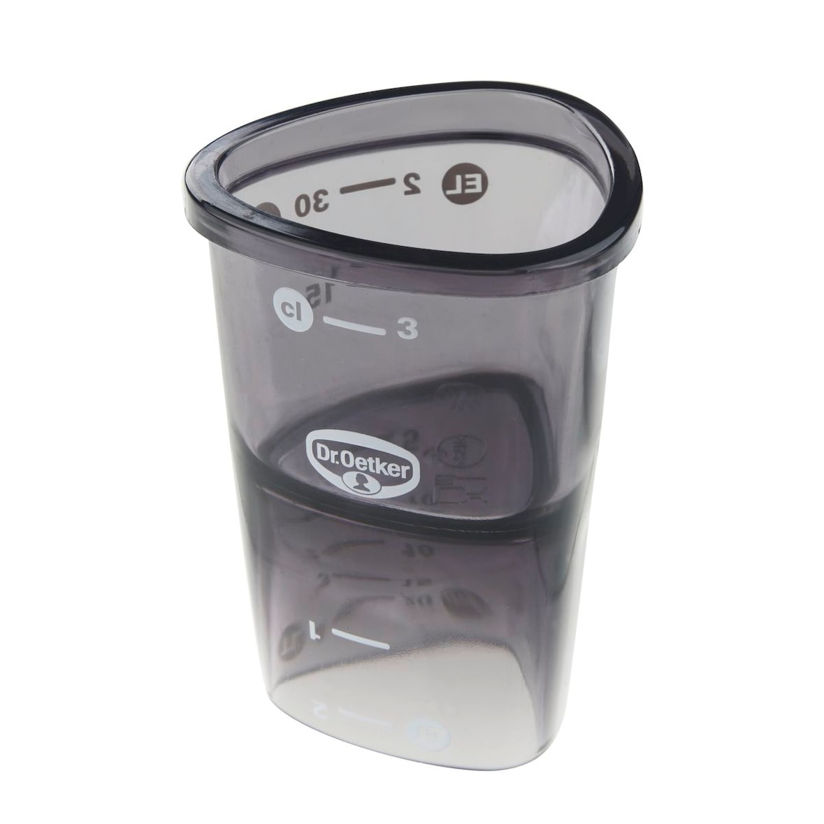Verre doseur gradué en plastique 4 cl Dr.Oetker