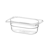 thumbnail of 24x Gastronorm-Behälter 1/9, HENDI, Profi Line, GN 1/9, 0,6L, Transparent, 176x108x(H)65mm