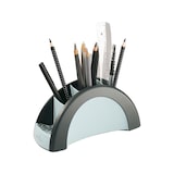 thumbnail of Stifte Butler PEN HOLDER silber/blau 5 Fächer, 205x90x80mm