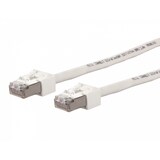 thumbnail of METZ CONNECT Patchkabel Cat.6 (Class E) S/FTP, Ultraflex500 VoIP, AWG 26, LSOH, weiß, 0,5 m