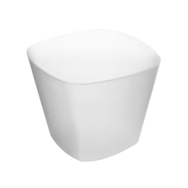 MONOUSO - Wiederverwendbare Probierschale aus PP 100ml 6,2x4,2x5cm (25 Stück)