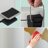 thumbnail of Relaxdays Kosmetikeimer, 3 Liter, entnehmbarer Inneneimer, Metall, Badezimmer & Gäste WC, Mülleimer mit Deckel, weiß