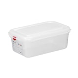 thumbnail of Behälter GN 1/4 Polypropylen, HENDI, GN 1/4, 1,8L, Transparent, 265x162x(H)65mm