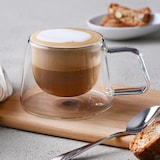 thumbnail of GRÄWE Doppelwandige-Thermogläser mit Griff, 200ml, 2er Set, gerades Design