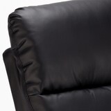 thumbnail of Poltrona reclinabile relax elettrica con alzapersona in similpelle Elizabeth Design - Nero-SR681PUN