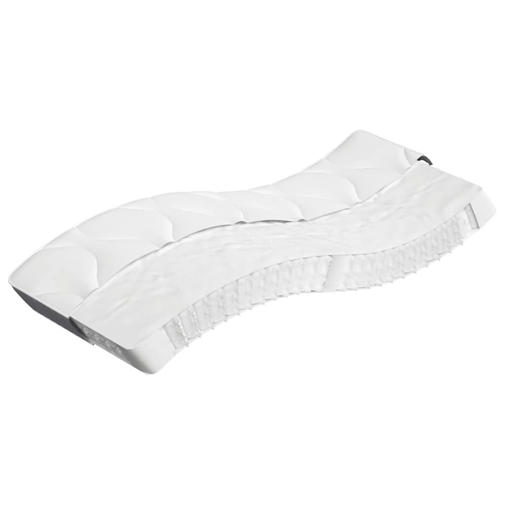 vidaXL Matratze Taschenfederkern Mittel 90x220 cm