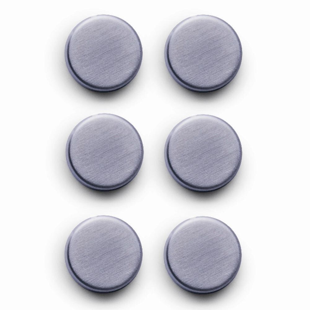 ZELLER    Magnet-Set, 6-tlg. Edelstahl