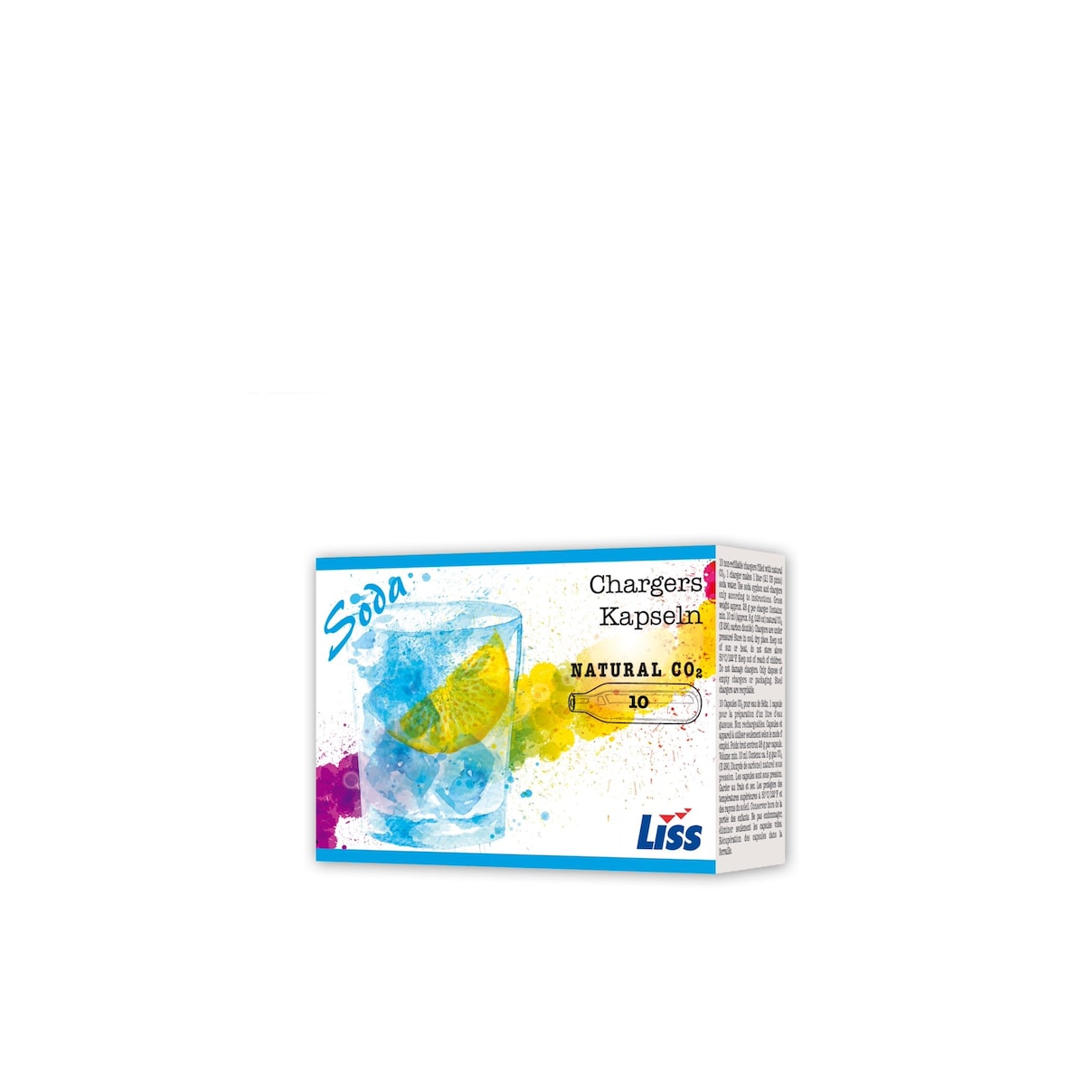 LIS CO² Kohlensäure kapseln 10er Packung