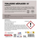 thumbnail of Spado Origines vinaigre blanc liquide ultra concentré 18° ECOCERT 5L