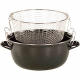 thumbnail of KRÜGER   Pommes-Frites-Topf schwarz, 24 cm