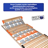 thumbnail of Coemo KombiFlex Federleisten-Tellerlattenrost Kopfteil verstellbar 90x200 cm