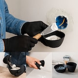 thumbnail of Anrührbecher Gips Mischbecher Schwarz 4 Stück 150 mm Durchmesser Zylindrisch