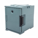 thumbnail of Conteneur isotherme 58,5 Litres GN, bleu ardoise, à chargement frontal