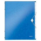 thumbnail of Ordnungsmappe Wow A4 12-teilig blau metallic Packung mit 4 Stück