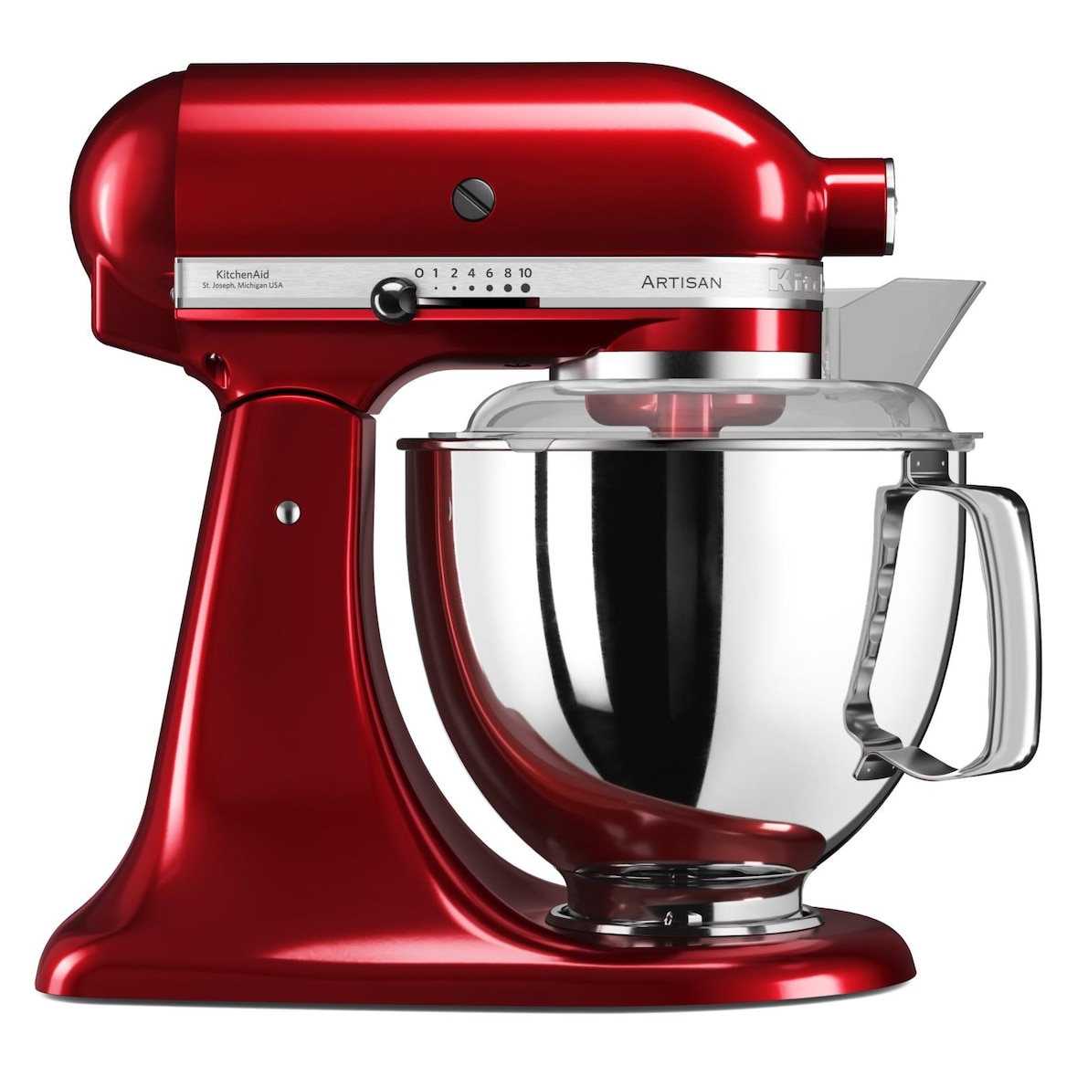 KitchenAid Artisan 5KSM175PSECA - Küchenmaschine - 300 W - Apfel Liebe rot