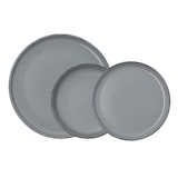 thumbnail of Quid Duna Vajilla Cerámica Gris 12 Piezas - 4 Personas