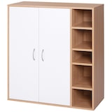 thumbnail of HOMCOM Armario Gabinete Consola Aparador Buffet Mueble Organizador Estantes