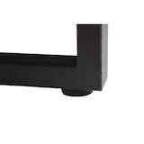 thumbnail of Mesa rectangular Bolero de acero y madera de acacia de estilo industrial