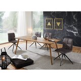 thumbnail of Wohnling Esstisch REPA 180 x 80 cm Esszimmertisch Sheesham Massiv Holz Tisch