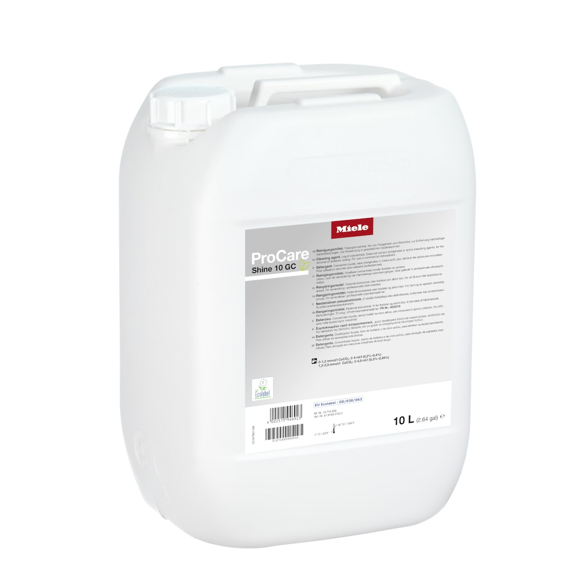 Miele Flüssigreiniger ProCare Shine 10GC 10 Liter