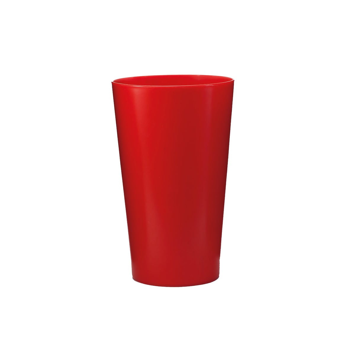 Gobelet Rouge Opaque réutilisable en polypropylène PP 25/33 cl