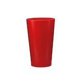 thumbnail of Gobelet Rouge Opaque réutilisable en polypropylène PP 25/33 cl